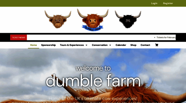 Dumblefarm Dumble Farm Highland Cow Exp Dumble Farm