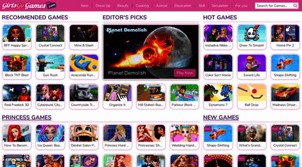 girlsgogames.com - Girls games - Play free online ...
