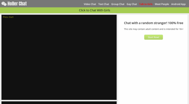 Hollerchat Com Chatroulette Alternative Fre Holler Chat