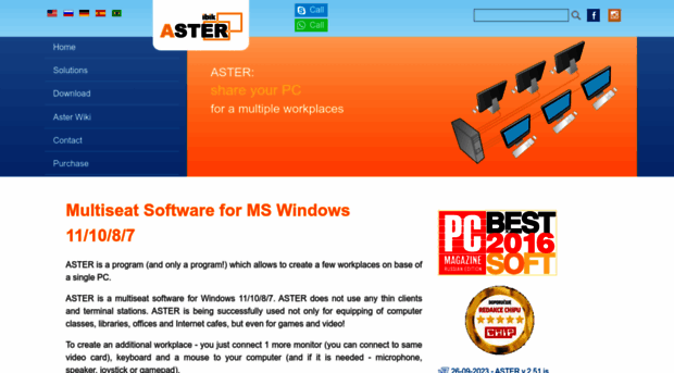 aster multiseat system requirements