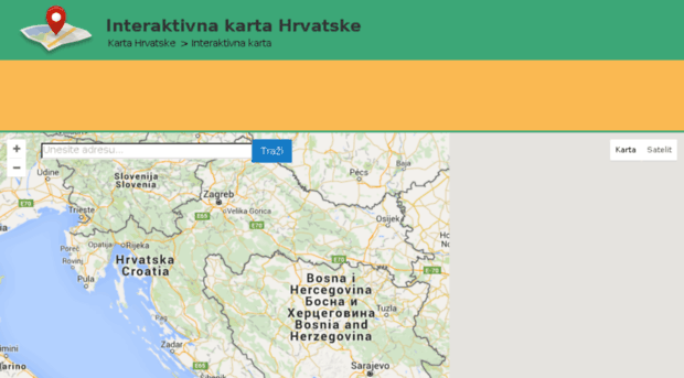 interaktivna auto karta Websites neighbouring Google.auto karta hrvatske.com interaktivna auto karta