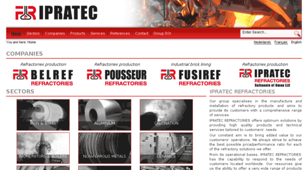 pousseur refractories