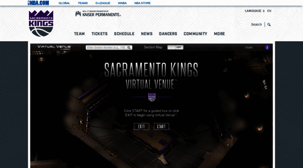 Sacramento Kings Seating Chart 3d