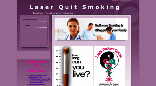 Laserquitsmoking Au L A S E R Q U I T S M O K I N L A S E R