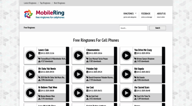 Free Cell Phone Ringtones Downloads