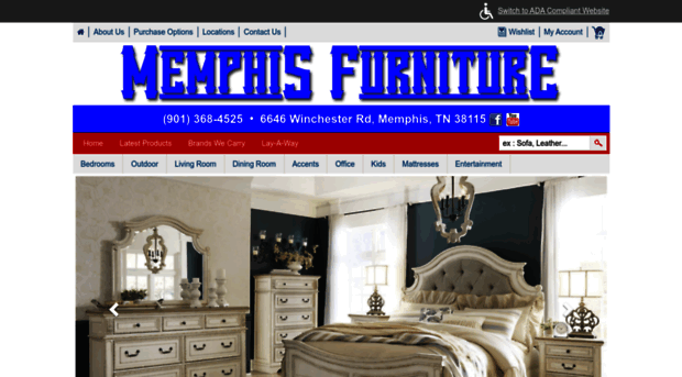 Mymemphisfurniture Com Deals On Name Brands At The Ho My