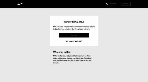 nike website not working