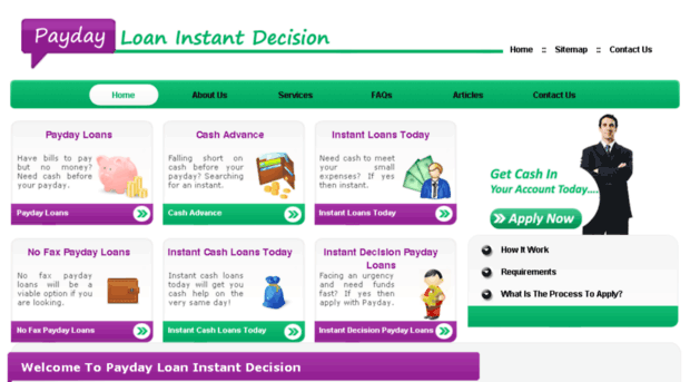 instant decision loans uk