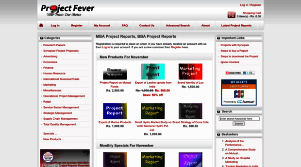 Mba Finance Projects Reports Free Download