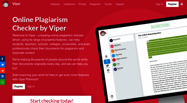 Free plagiarism scanner for mac