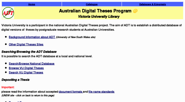 australian digital thesis program australian digital thesis program