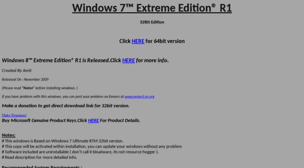 windows 7 extreme edition 64 bit amit torrent