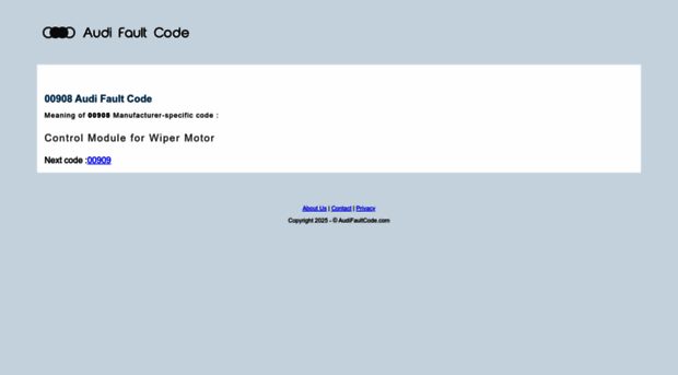 00908.audifaultcode.com