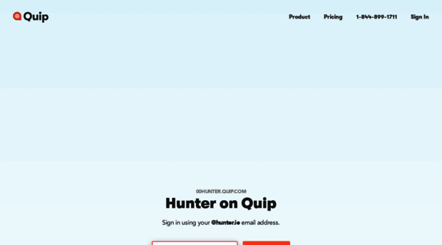 00hunter.quip.com