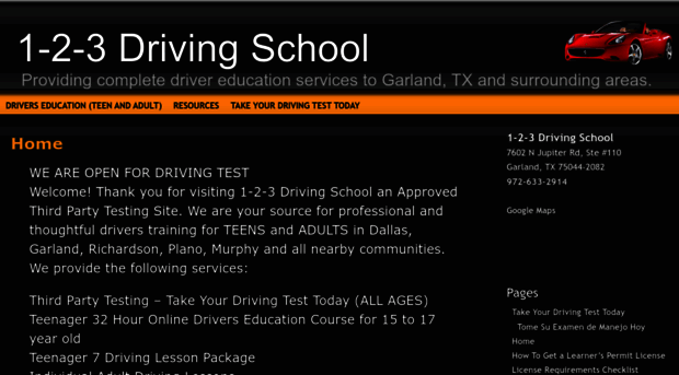 1-2-3driving.com