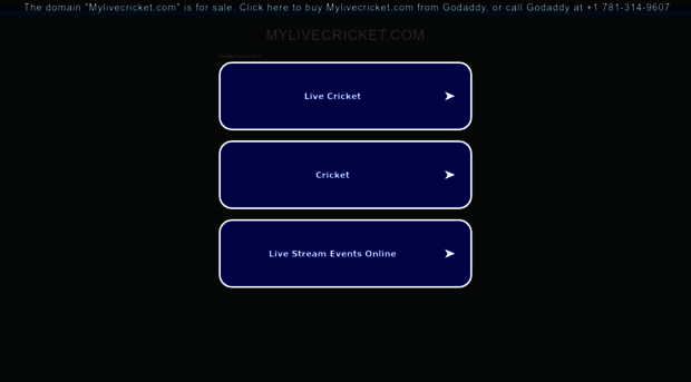 Mylivecricket stream online