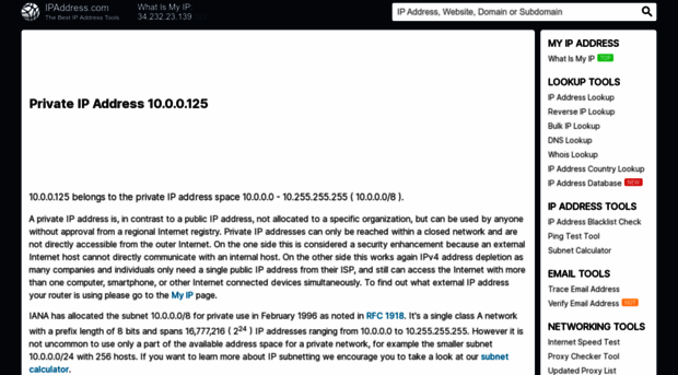 10.0.0.125.ipaddress.com