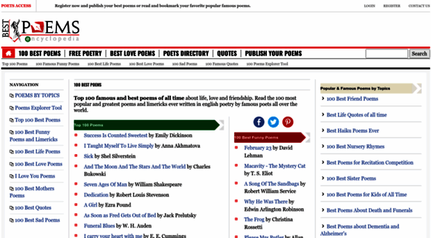 100.best-poems.net