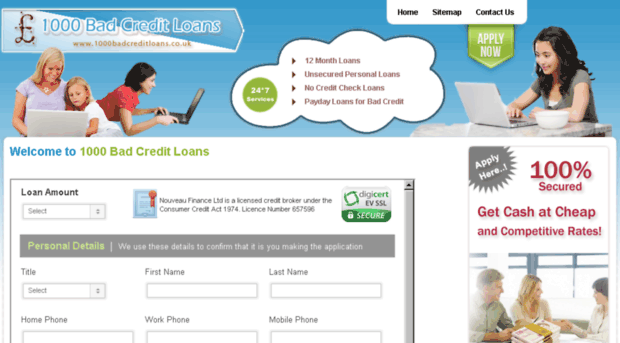 1000badcreditloans.co.uk