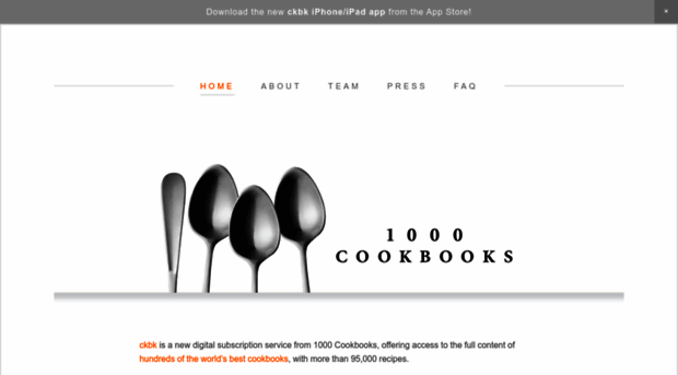 1000cookbooks.com