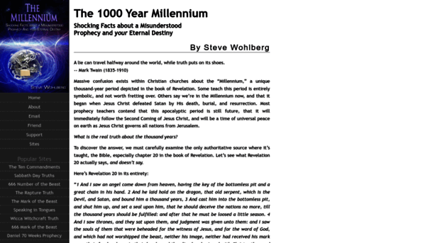 1000yearmillennium.com