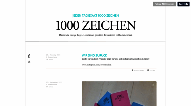 1000zeichen.de