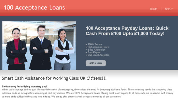 100acceptanceloans.co.uk