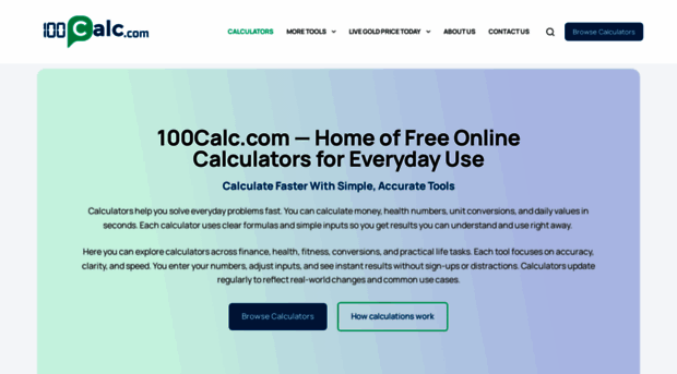 100calc.com