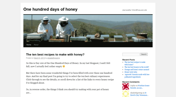 100daysofhoney.wordpress.com