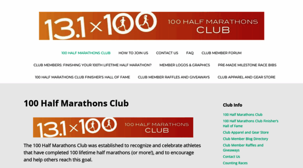 100halfmarathonsclub.com