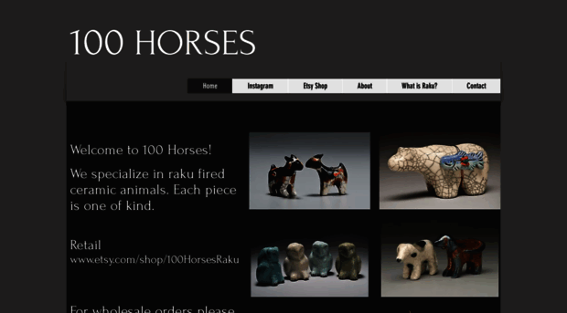 100horsesraku.com