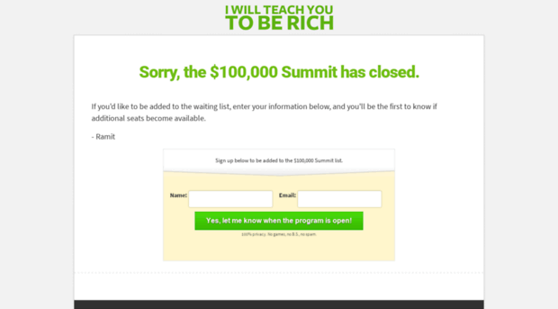 100klivesummit.earn1k.com