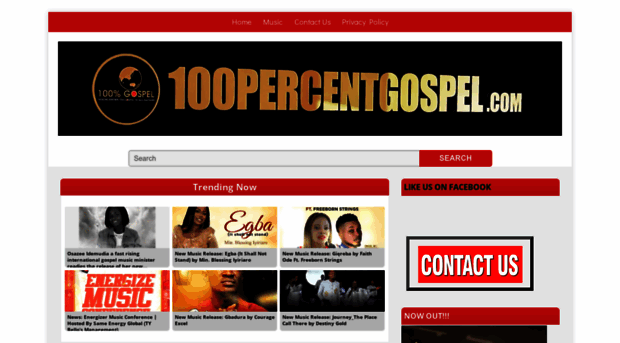 100percentgospel.com