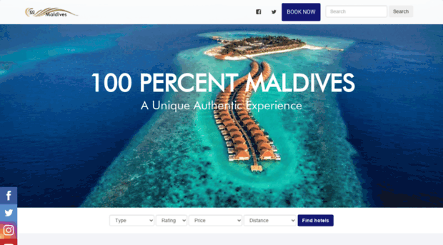 100percentmaldives.com