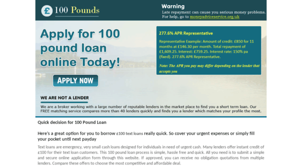 100pounds.org.uk