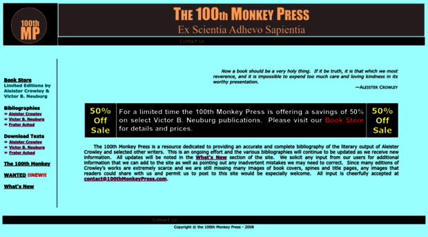 100thmonkeypress.com