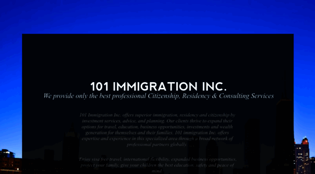 101immigration.ca