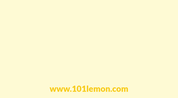 101lemon.com