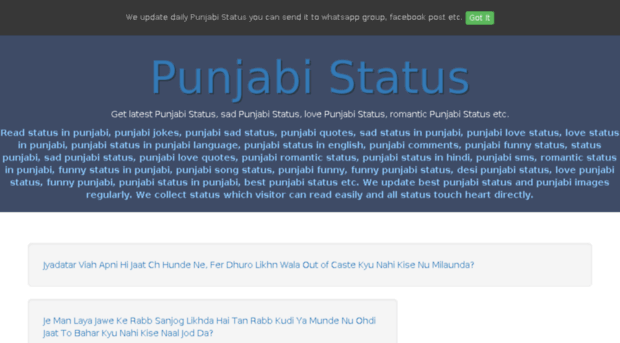 101punjabistatus.com