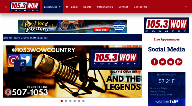 1053wowcountry.com