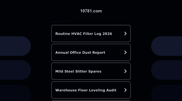 10781.com
