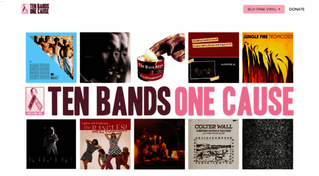 10bands1cause.com