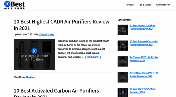 10bestairpurifier.com