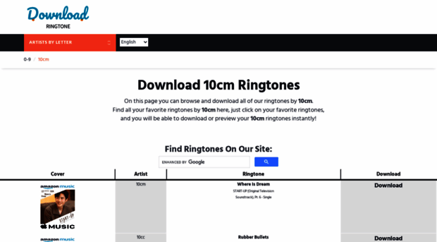 10cm.download-ringtone.com