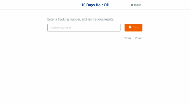 10dayshairoil.aftership.com