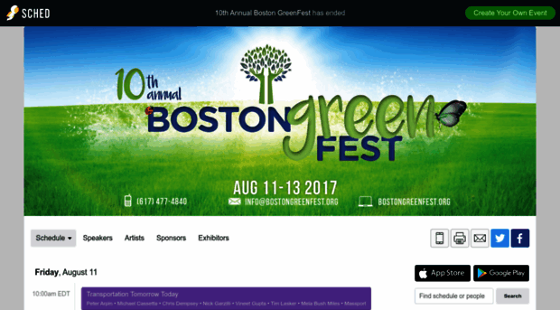 10thannualbostongreenfest2017.sched.com