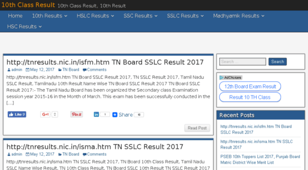 10thclassresultsnic.in