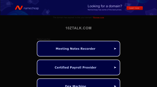 10ztalk.com