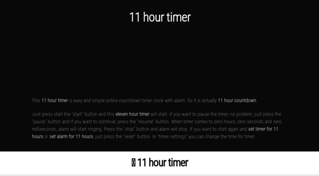 11.hour-timer.com