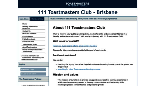 111toastmasters.org